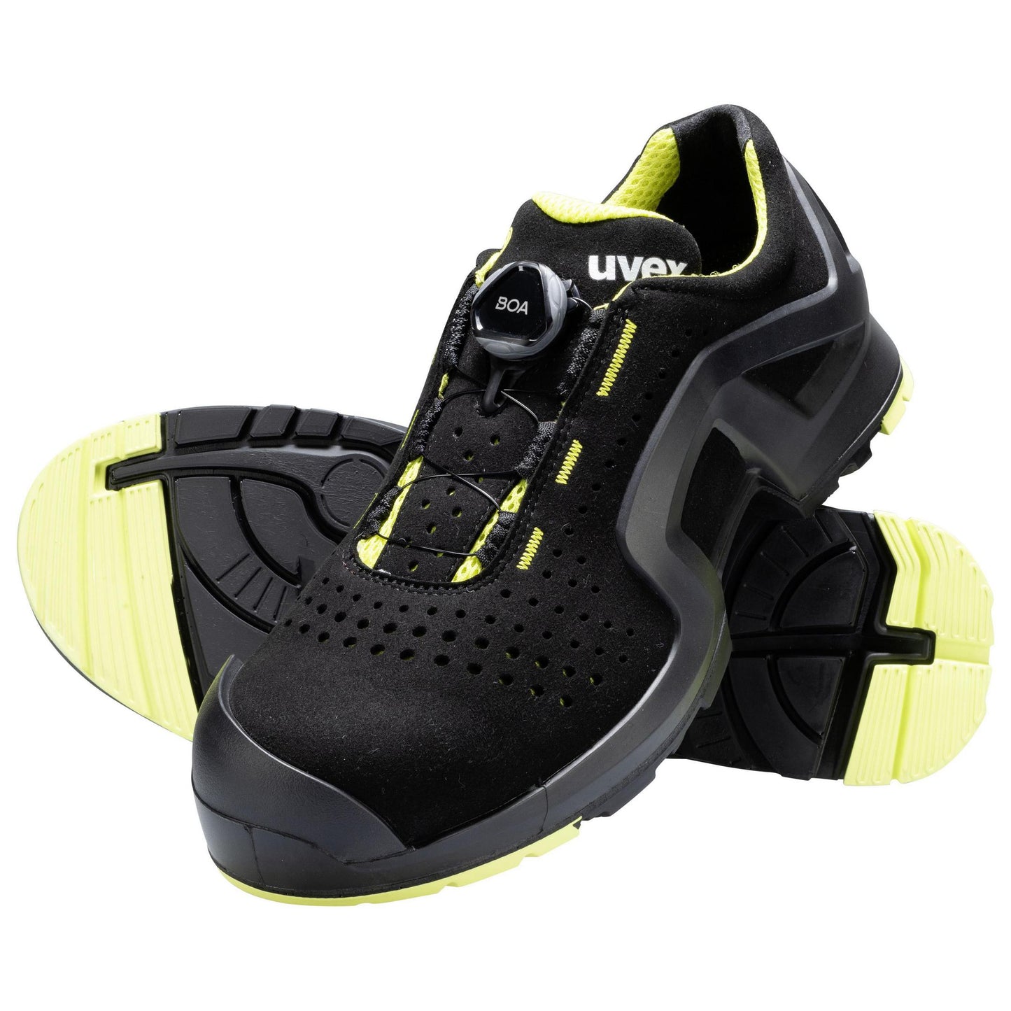 uvex 1 x-tended support BOA® Sicherheitsschuh S1P Halbschuh Weite 11 65682