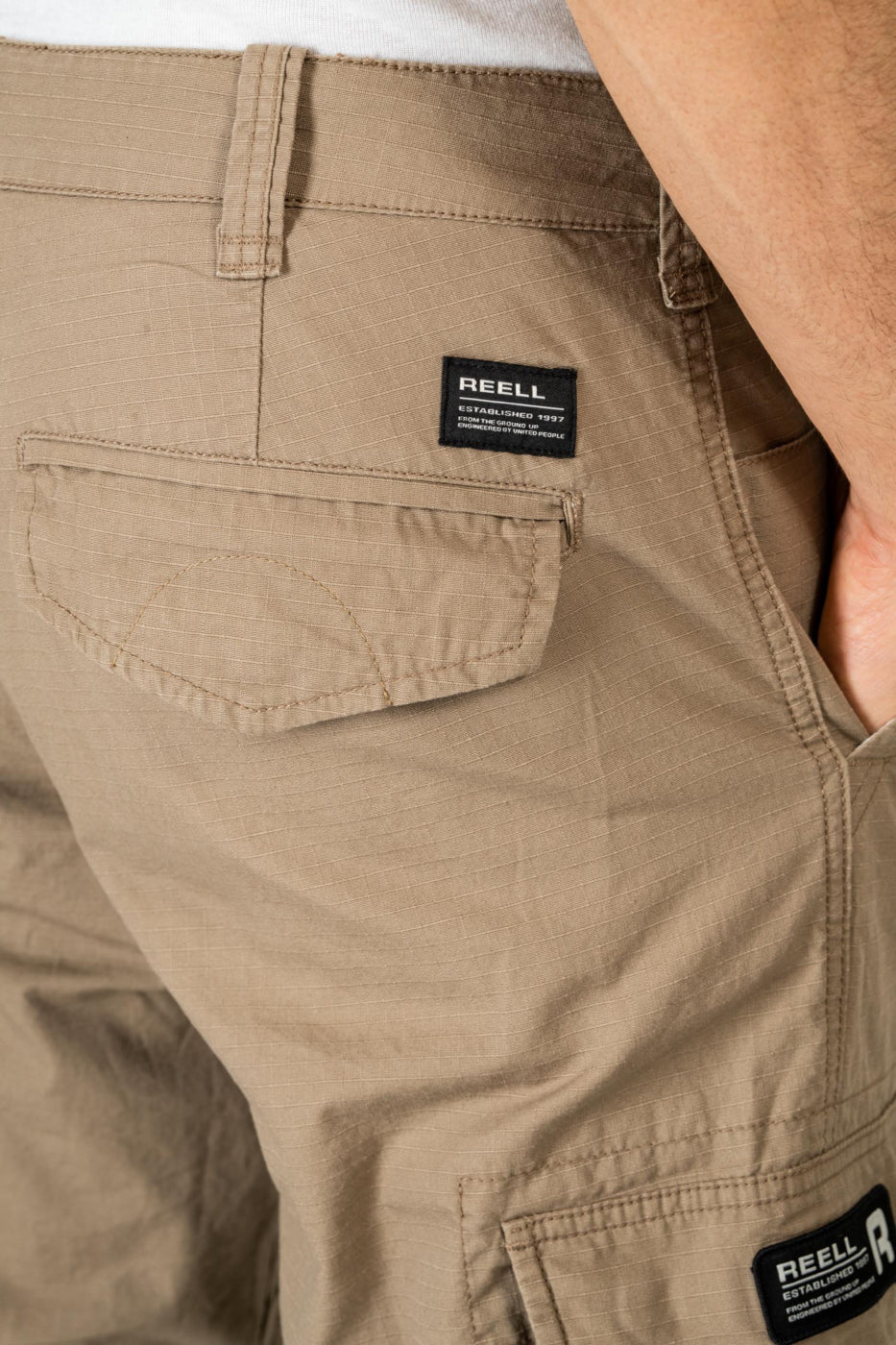 Reell Cargo Ripstop Hose Taupe Beige