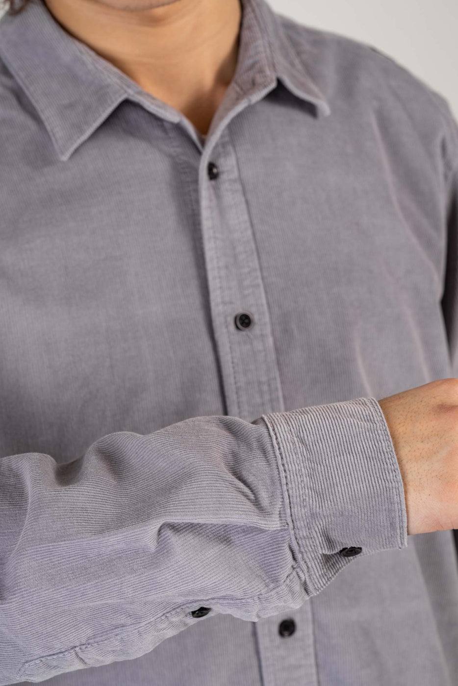 Reell Strike Shirt Grey Purple