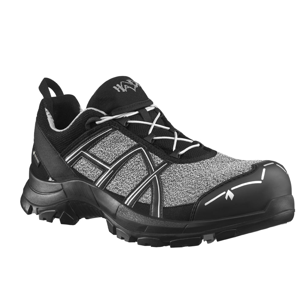 HAIX Black Eagle Safety Safety Pro low/black-silver Arbeitsschuhe S3 610037 + gratis HAIX Athletic Socken