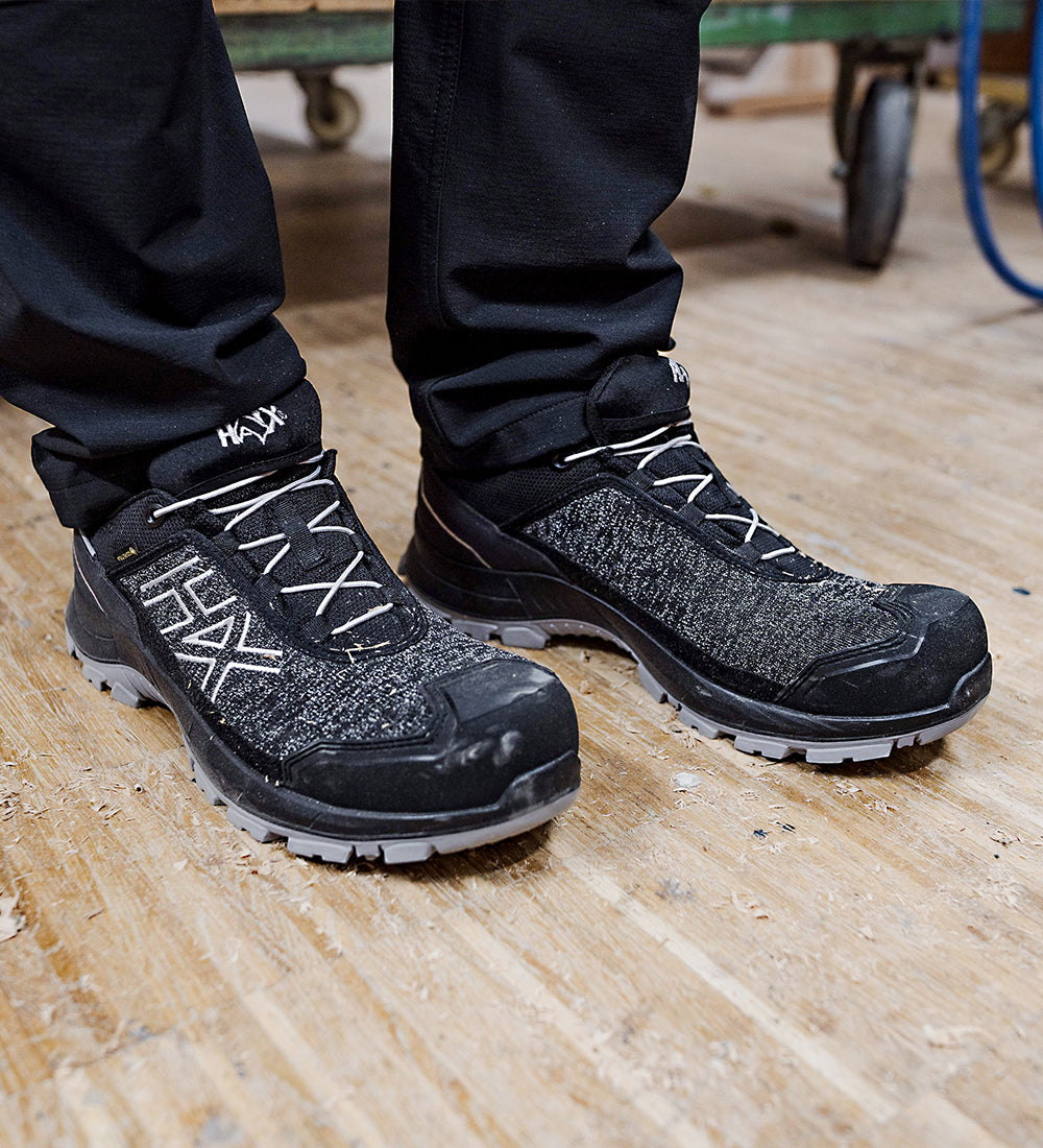 HAIX Black Eagle Safety 400 C, GTX, grey - Sicherheitsschuhe S7S