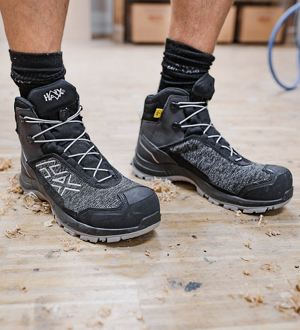 HAIX Black Eagle Safety 410 C GTX grey Sicherheitsstiefel S7S 610047