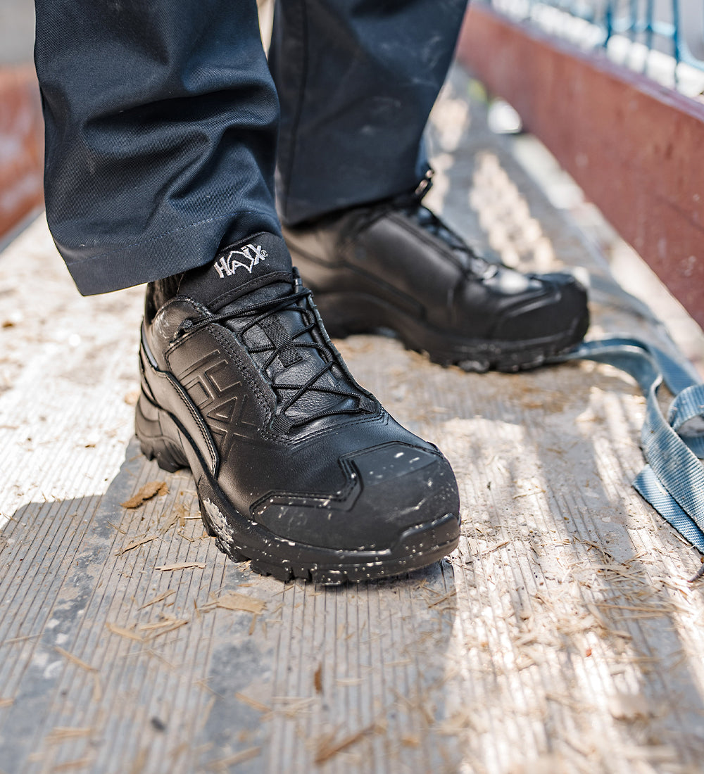 HAIX Black Eagle Safety 600 LTR GTX Sicherheitsschuhe S7 Schwarz 610051