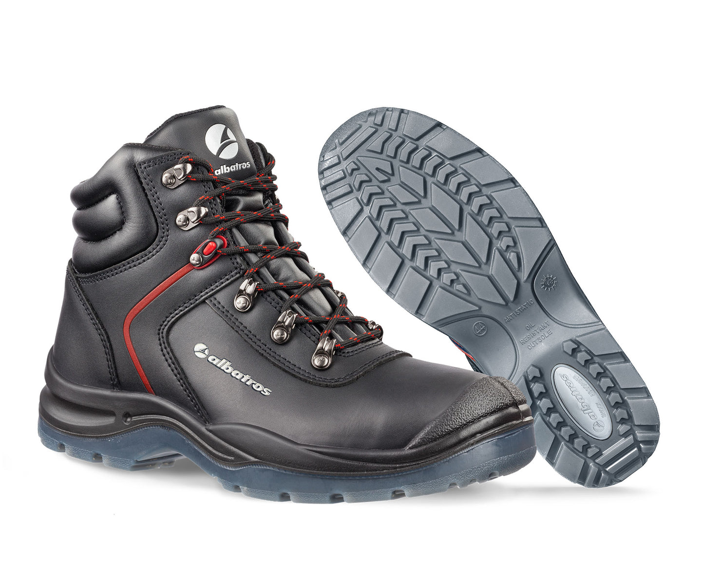 Albatros Gravitiation Mid Sicherheitsstiefel S3 Schwarz 631080