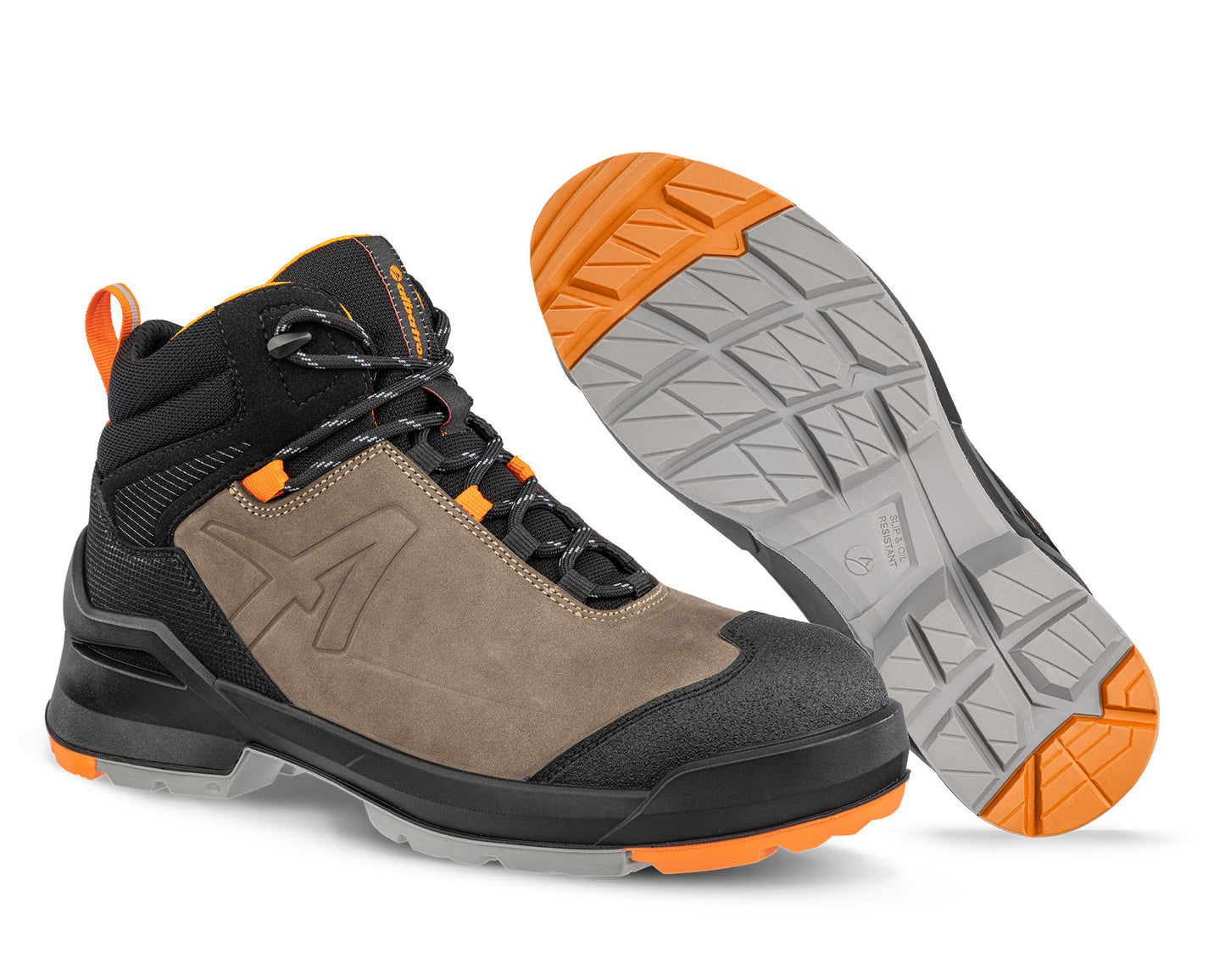 Albatros Taraval Brown Mid Sicherheitsstiefel S3L ESD 648020