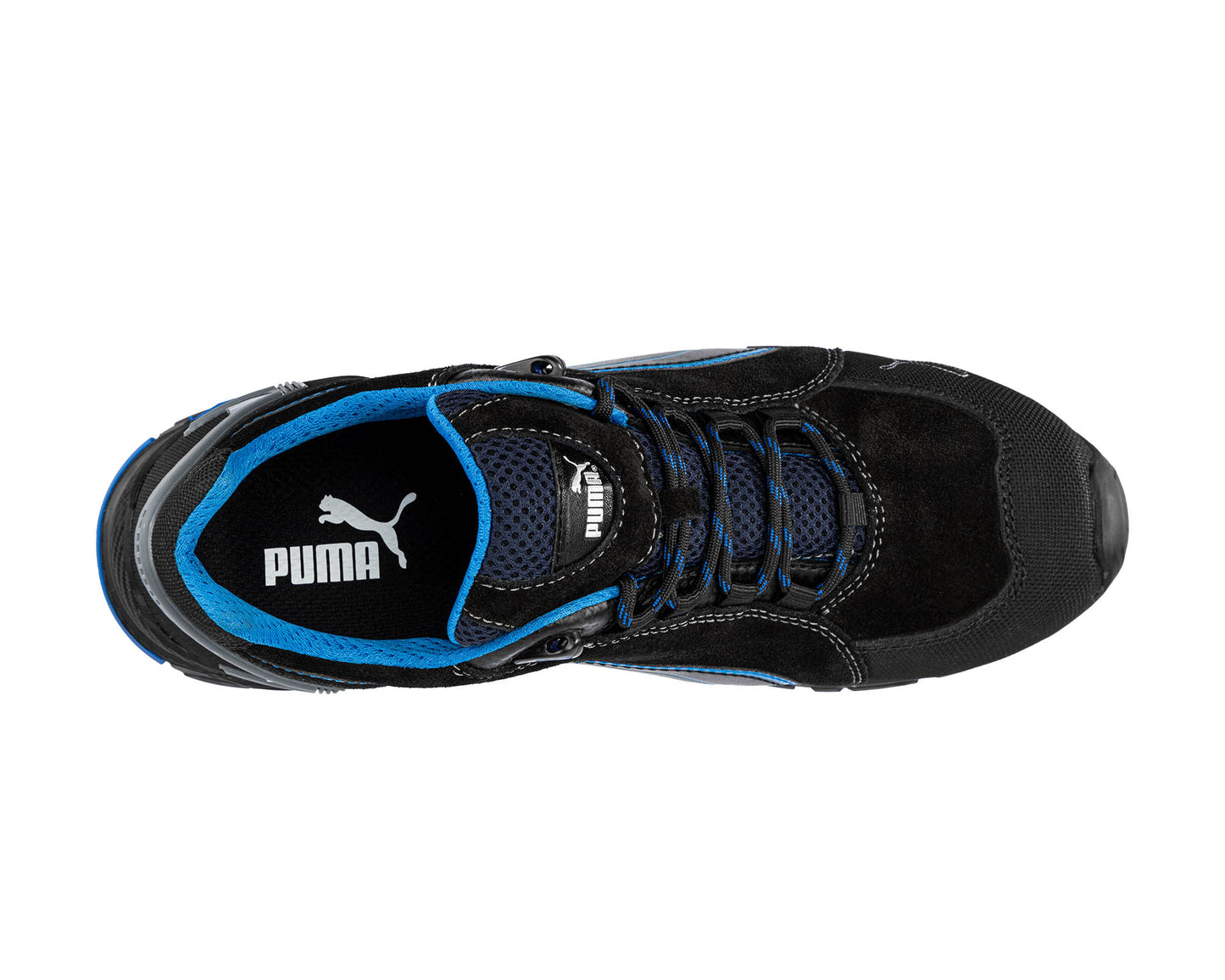 Puma Rio Low Sicherheitsschuhe S3L Schwarz/Blau 642750