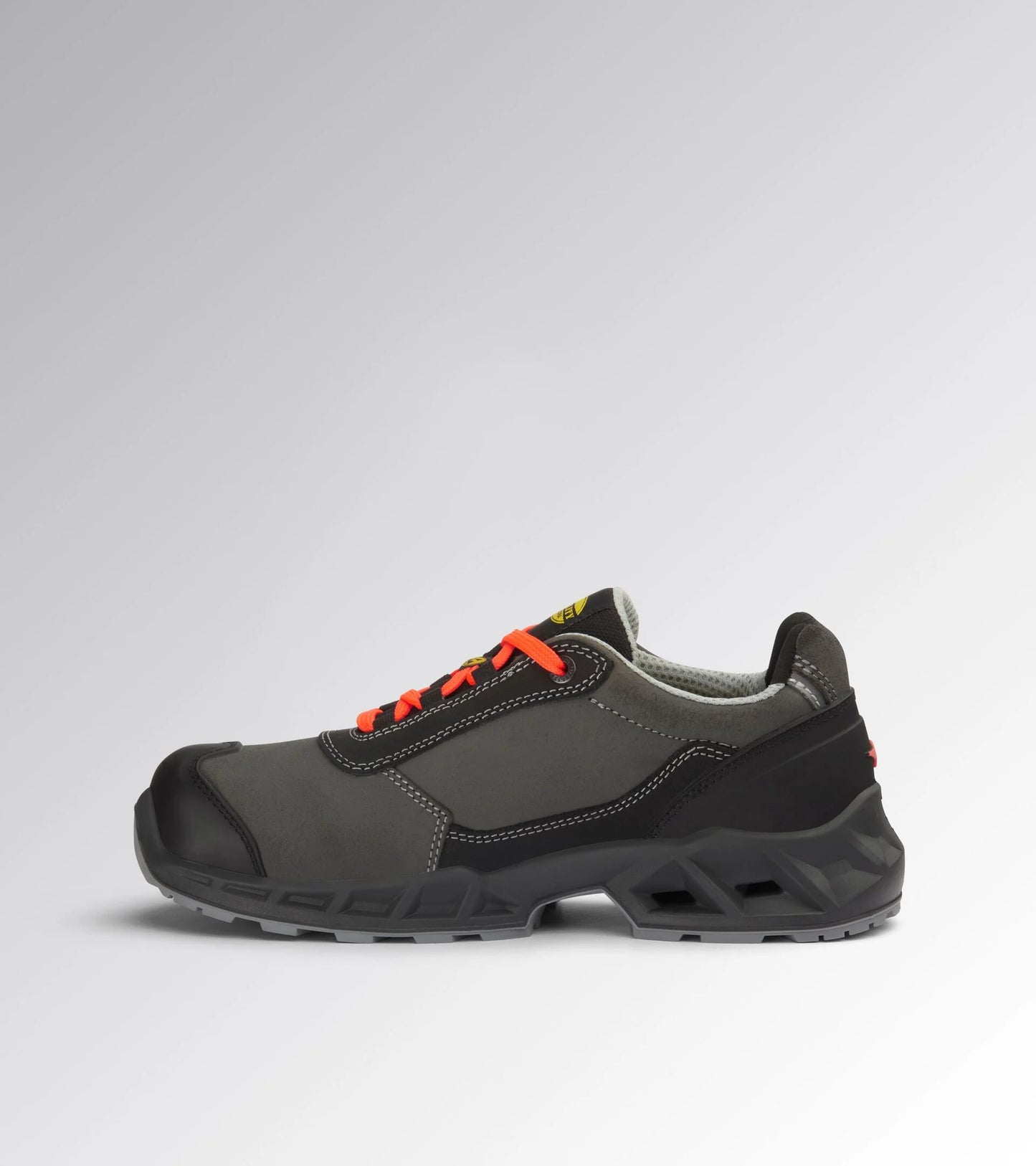 Diadora Shark Stable Impact Leather Sicherheitsschuhe Low S3S SRC ESD Schwarz/Rot 701.181161