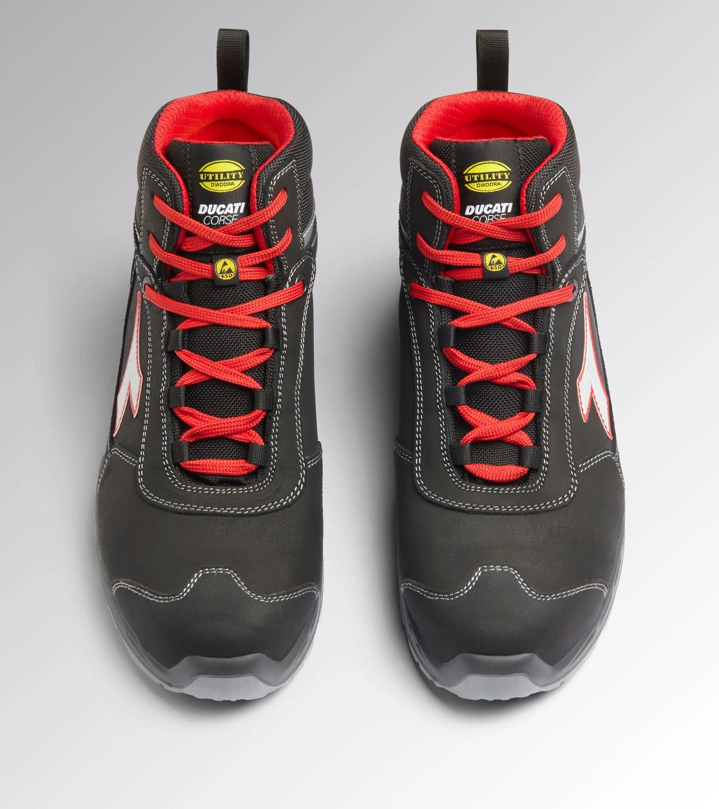 Diadora x Ducati Corse Shark Engine Sicherheitsstiefel Mid S3S SRC ESD 701.181227