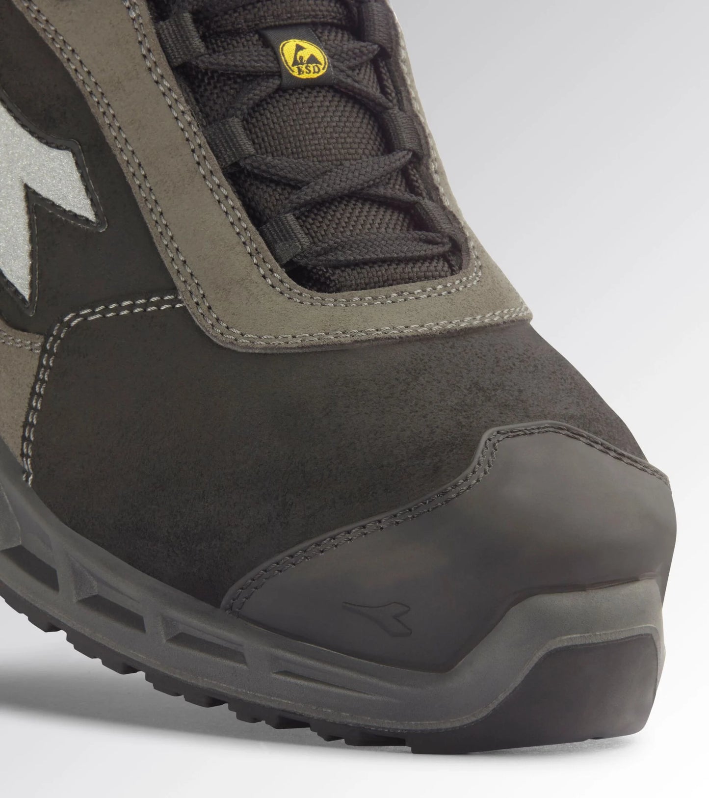 Diadora Shark Stable Impact Leather Sicherheitsschuhe Low S3S SRC ESD Schwarz 701.181161