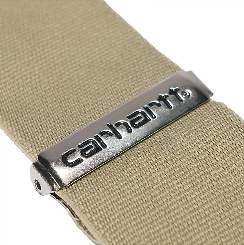 Carhartt Rugged Flex Elastic Suspenders Hosenträger Beige A0005523