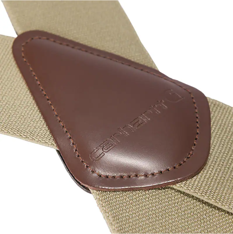Carhartt Rugged Flex Elastic Suspenders Hosenträger Beige A0005523