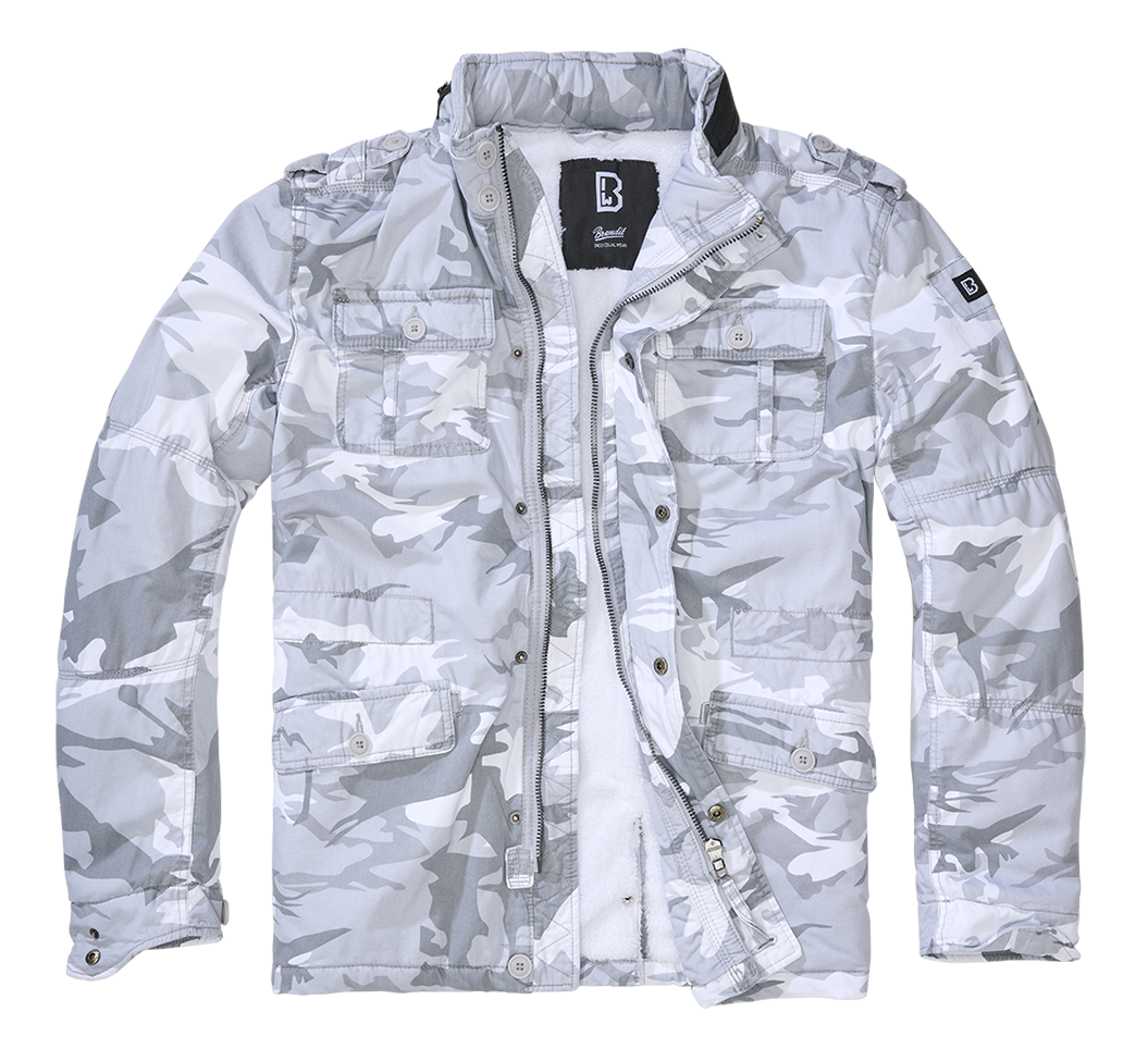 Brandit Britannia Winter Jacket Feldjacke mit Teddyfutter 9390