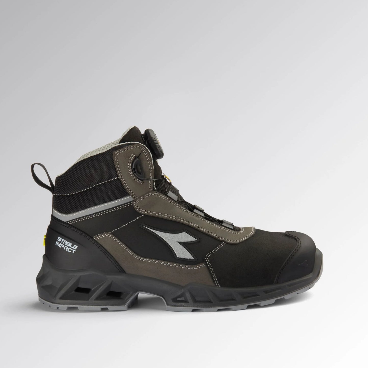 Diadora Shark Stable Impact Leather Quick Mid Sicherheitsstiefel S3S FO SR SC ESD 701.180611