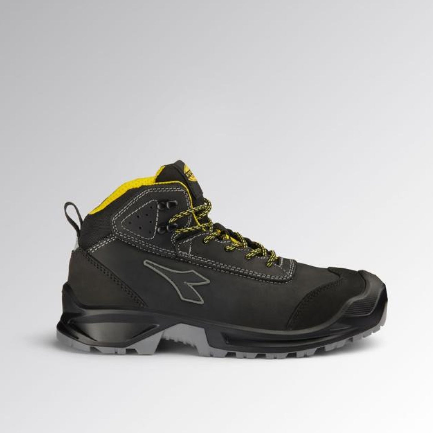 Diadora Classic Mid Sicherheitsstiefel S3S FO SC LG SR Schwarz 701.181021