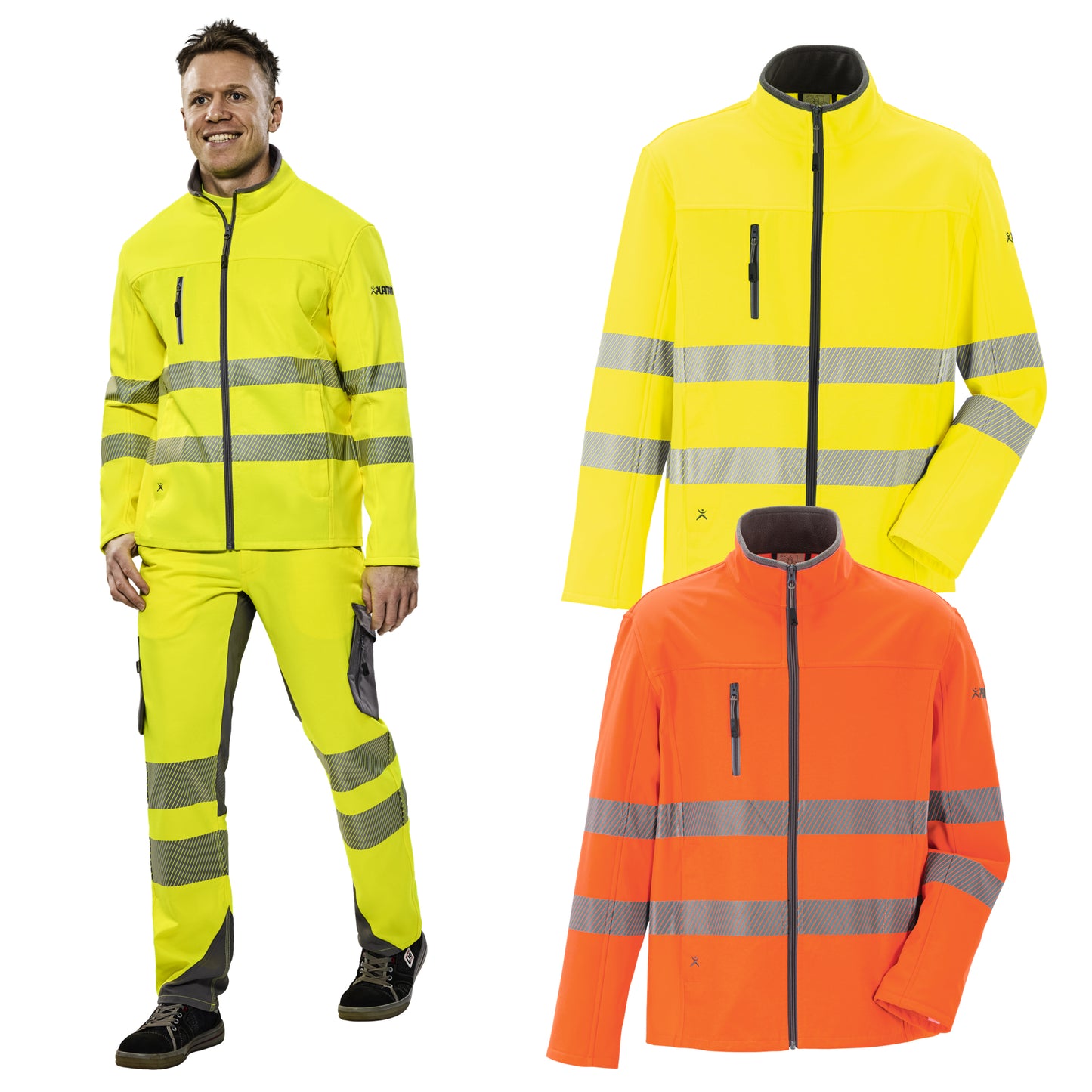 Planam Norit Warnschutz Herren Hybridjacke