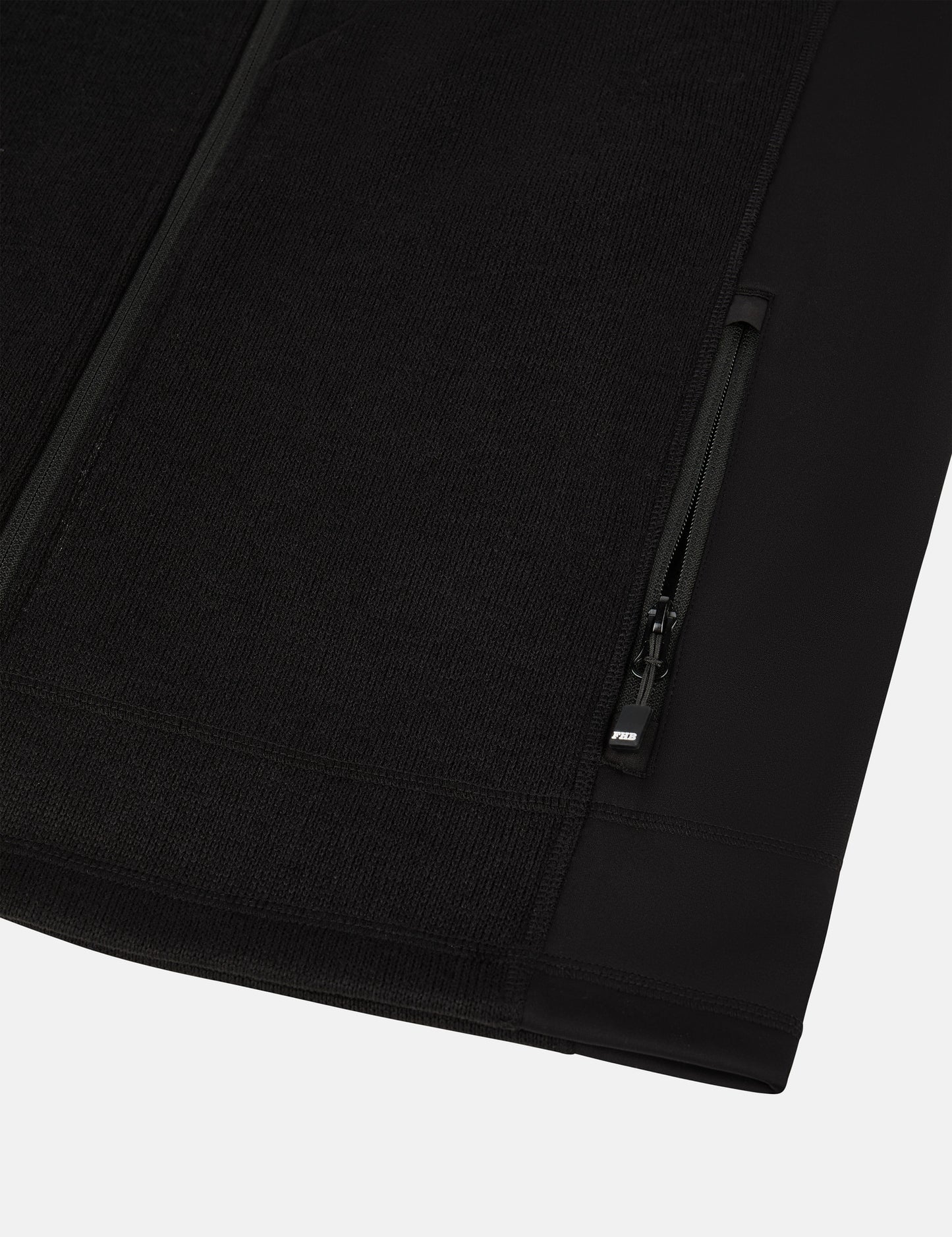 FHB Adde Strick-Fleece-Weste Schwarz 79594