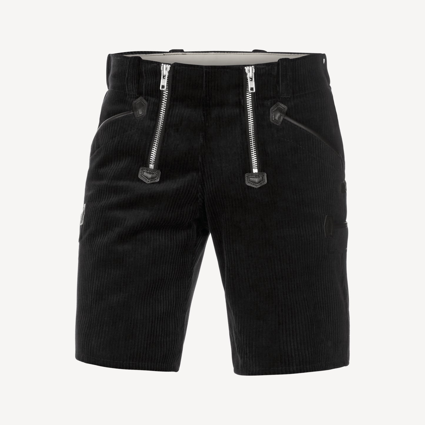 FHB Bernd Zunftshorts Trenkercord Schwarz 50033 + gratis FHB Malte Messertasche