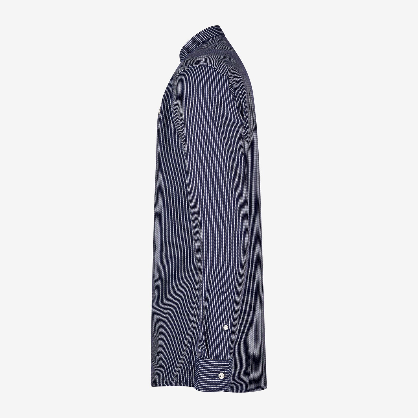 FHB Bo Arbeitshemd Unisex Langarm Marine/Weiß 90700