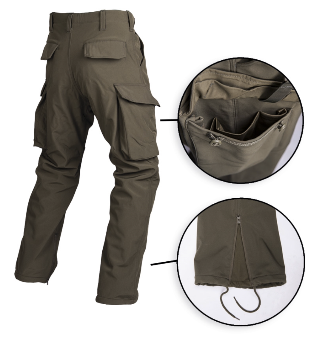 Mil-Tec Softshell Hose Explorer Oliv