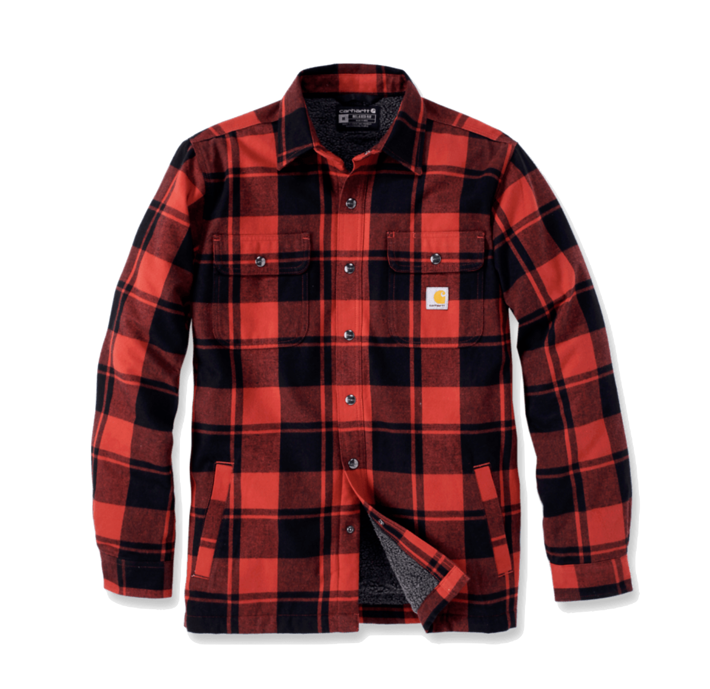Carhartt Flannel Sherpa Lined Shirt Jacket Hemdjacke 105939