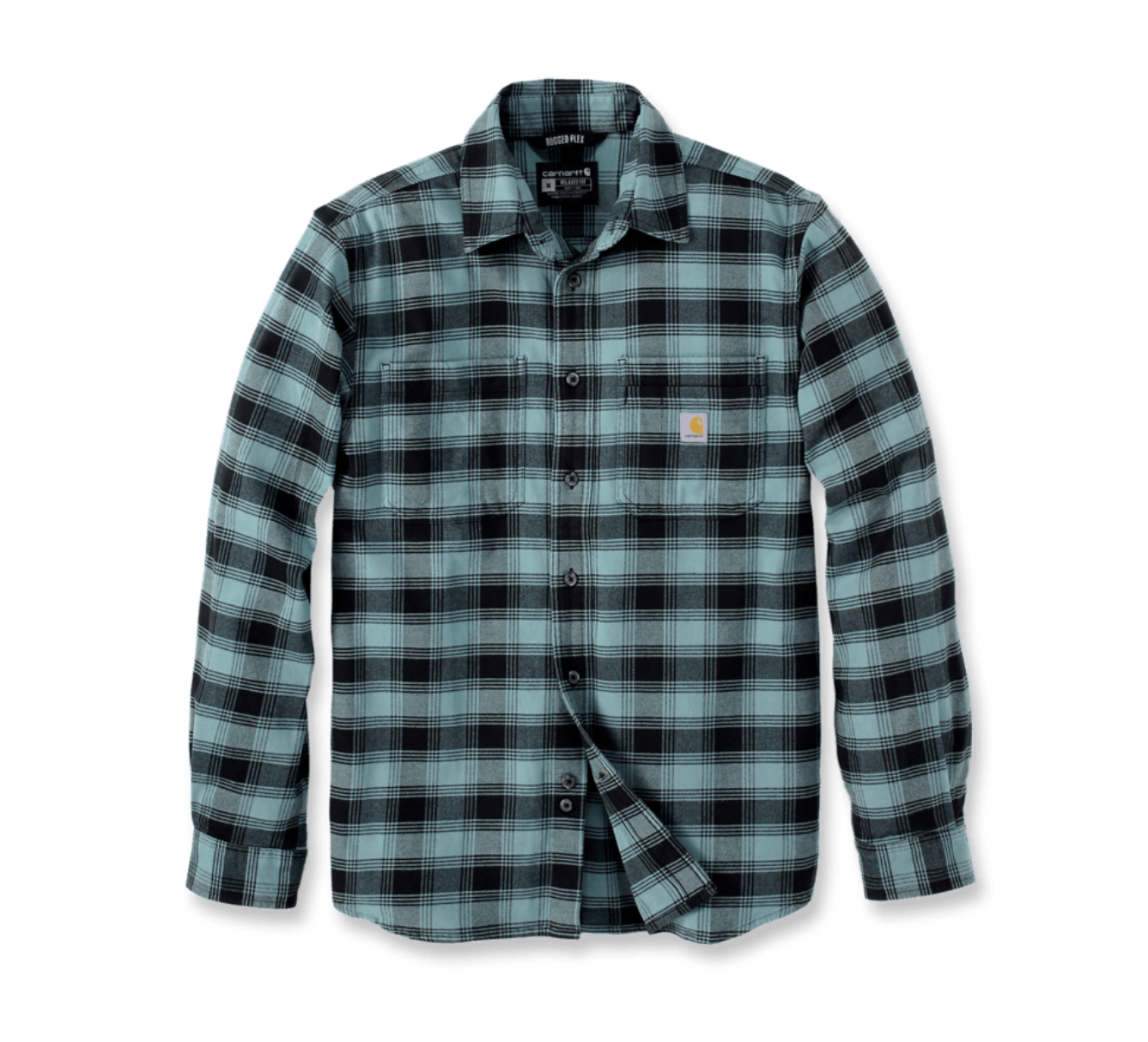 Carhartt Midweight Flannel Herren Langarmhemd Karohemd 105945