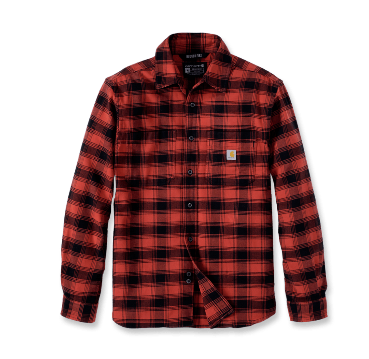Carhartt Midweight Flannel Herren Langarmhemd Karohemd 105945