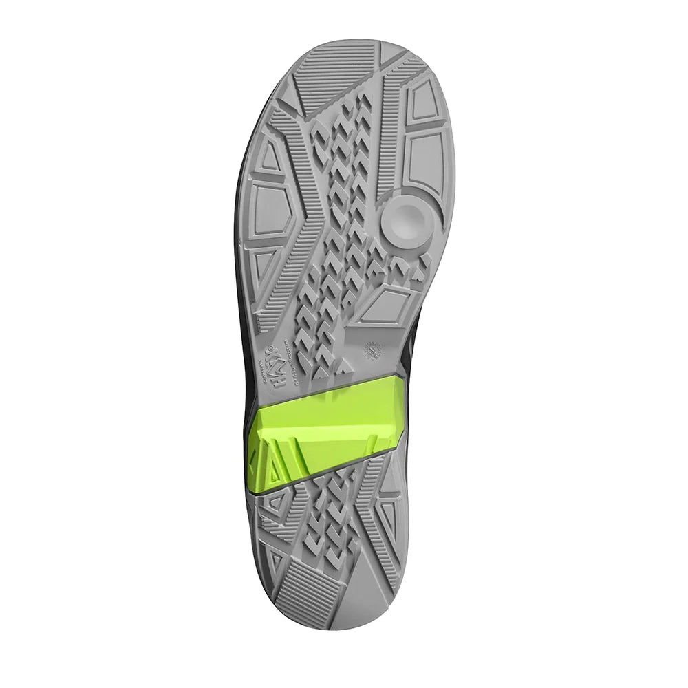 Haix Connexis Safety T Sicherheitsschuhe S1 low Grey/Citrus 630001