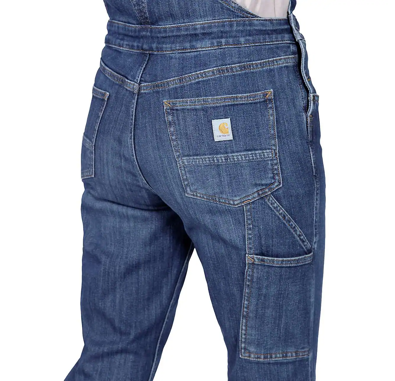 Carhartt Damen Bib Overall Latzhose Relaxed Fit Denim 106002