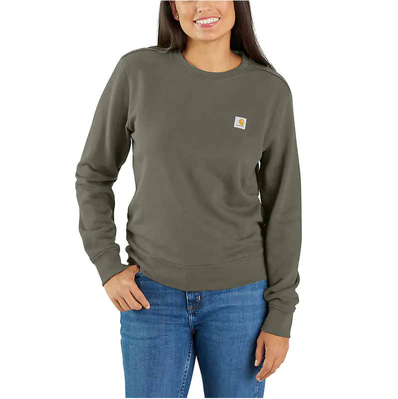 Carhartt Damen Relaxed Fit Midweight French Terry Crewneck Sweatshirt 106179