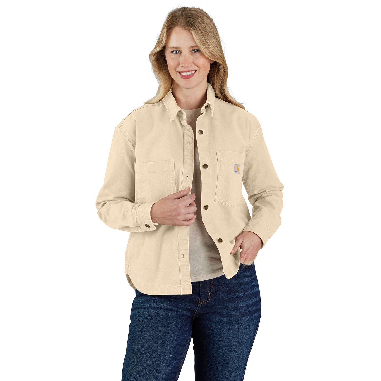 Carhartt Damen Loose Fit Heavyweight Duck Overshirt 106621
