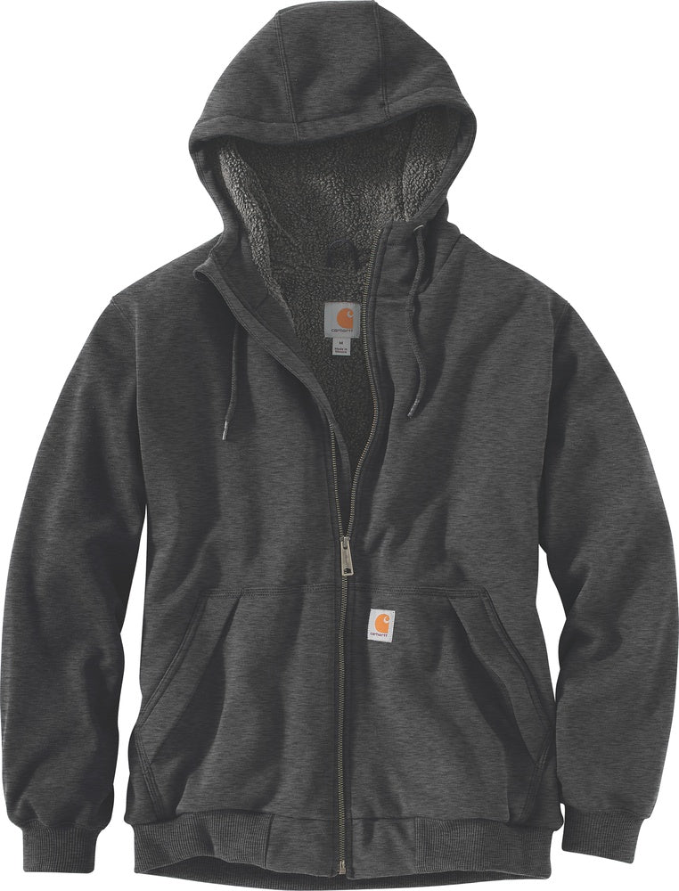 Carhartt Rain Defender Relaxed Fit Midweight Sherpa-Lined Full-Zip Sweatshirt 103308