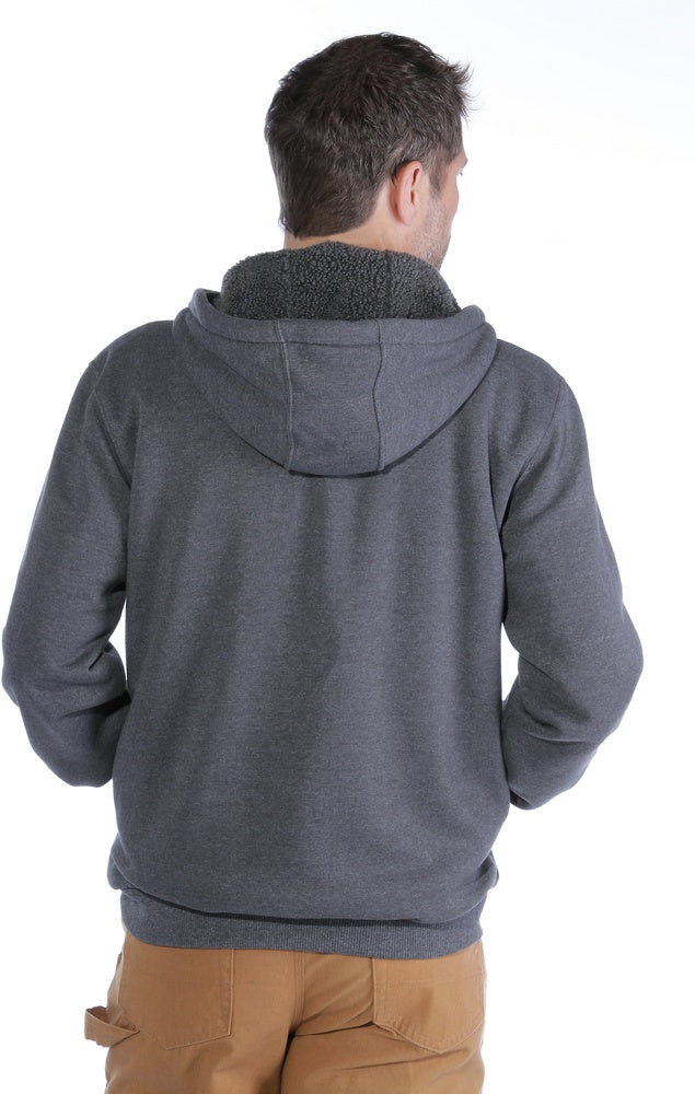 Carhartt Rain Defender Relaxed Fit Midweight Sherpa-Lined Full-Zip Sweatshirt 103308