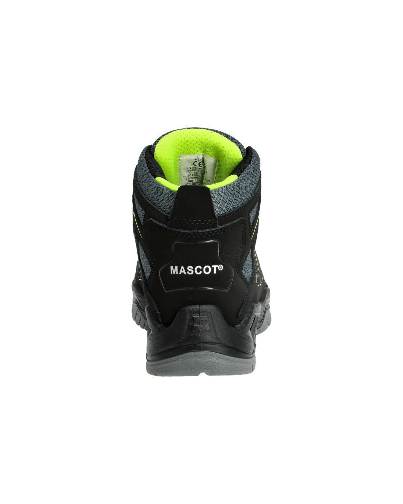 Mascot Sicherheitsstiefel Bimberi Peak S3S Schwarz Leder F0109