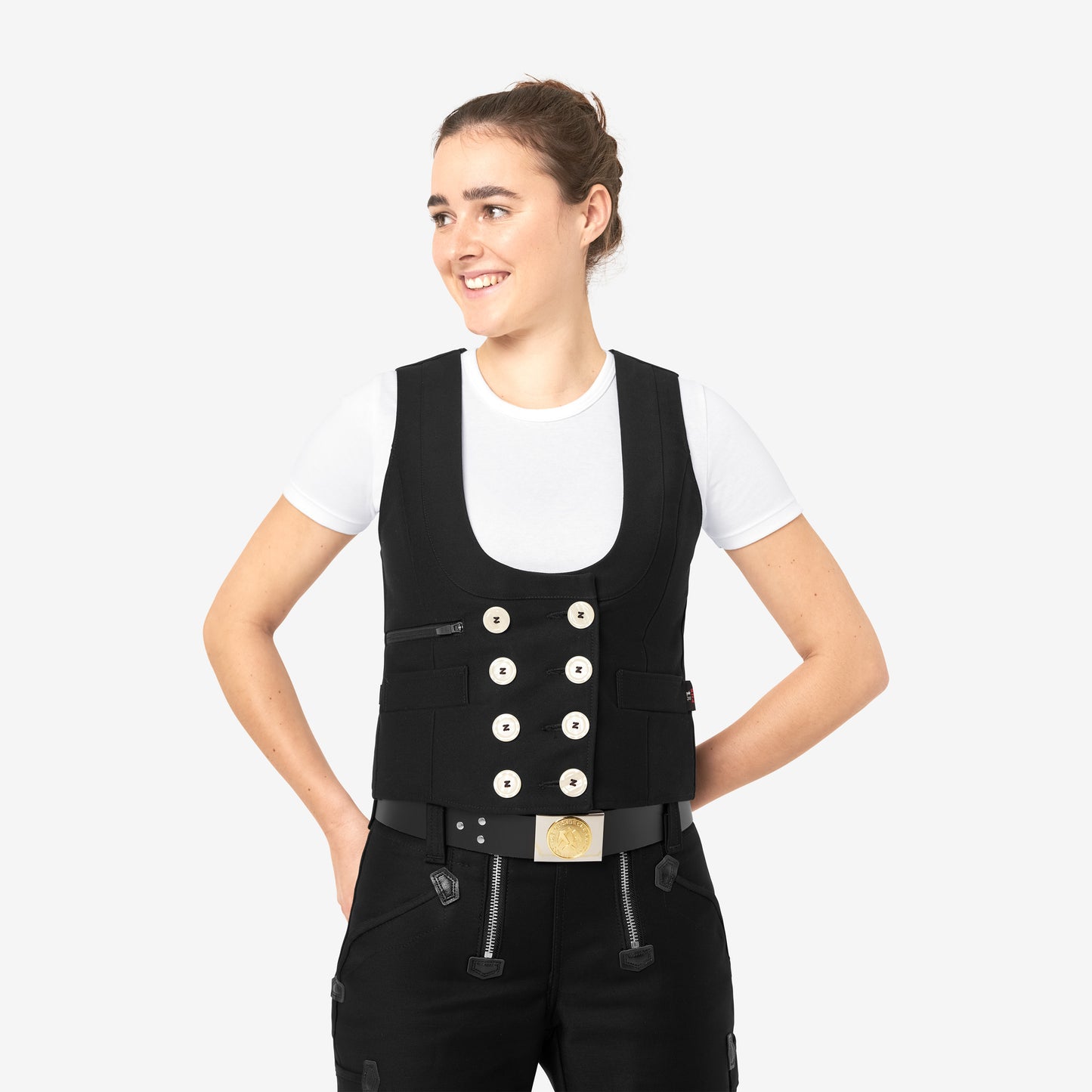 FHB Karla Frauen Zunftweste Zwirn-Doppel-Pilot 70115