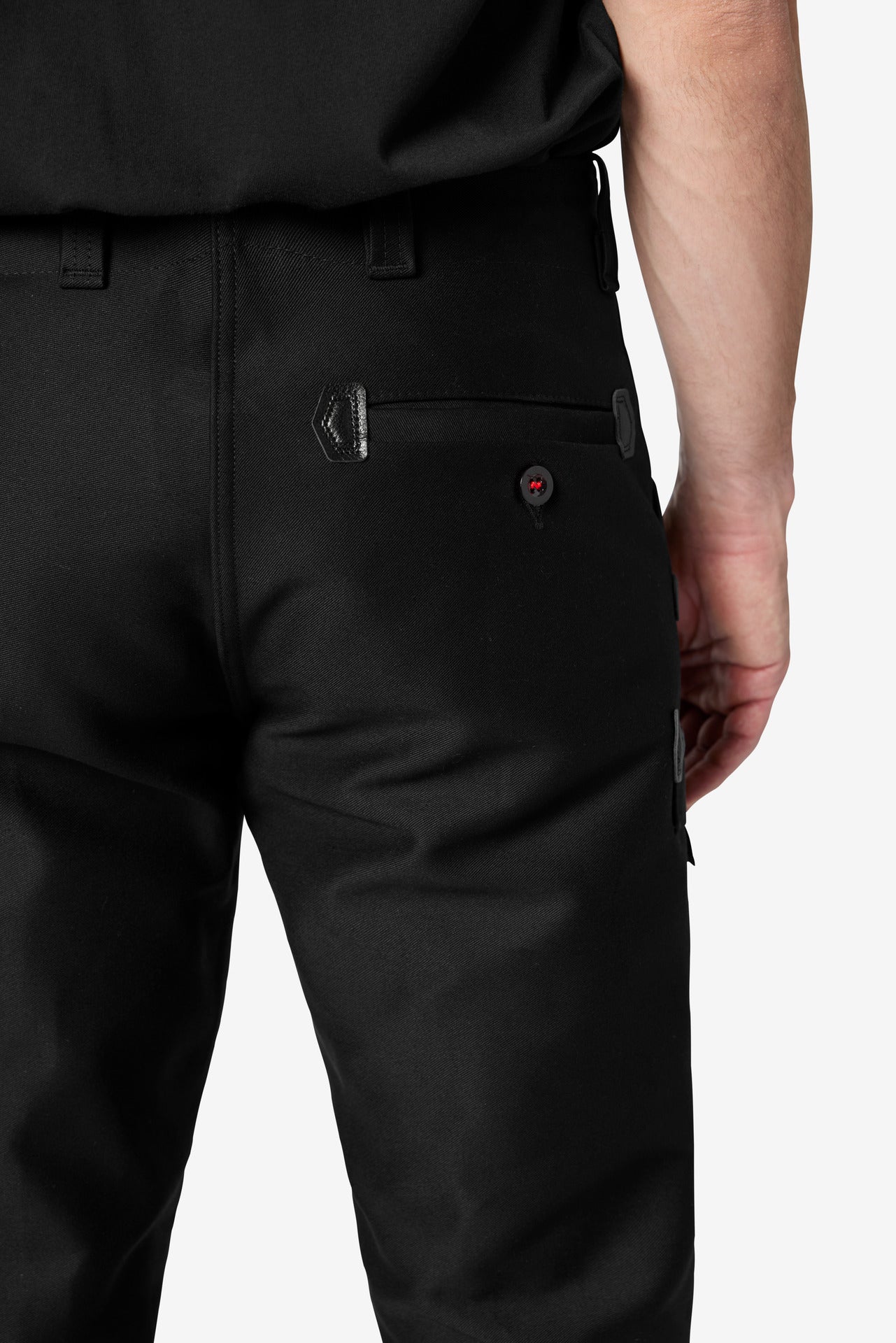 FHB Ingo Zunfthose Zwirn-Doppel-Pilot Schwarz 70004 + gratis FHB Hammerschlaufe Kilian
