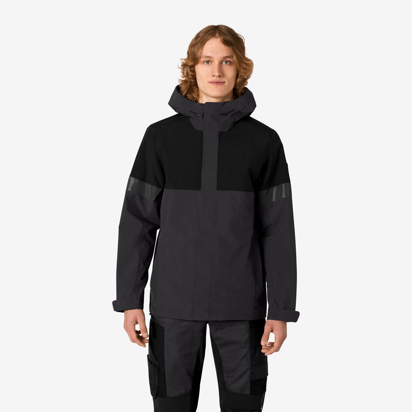 FHB Luca Regenjacke Hardshelljacke Anthrazit/Schwarz 78136