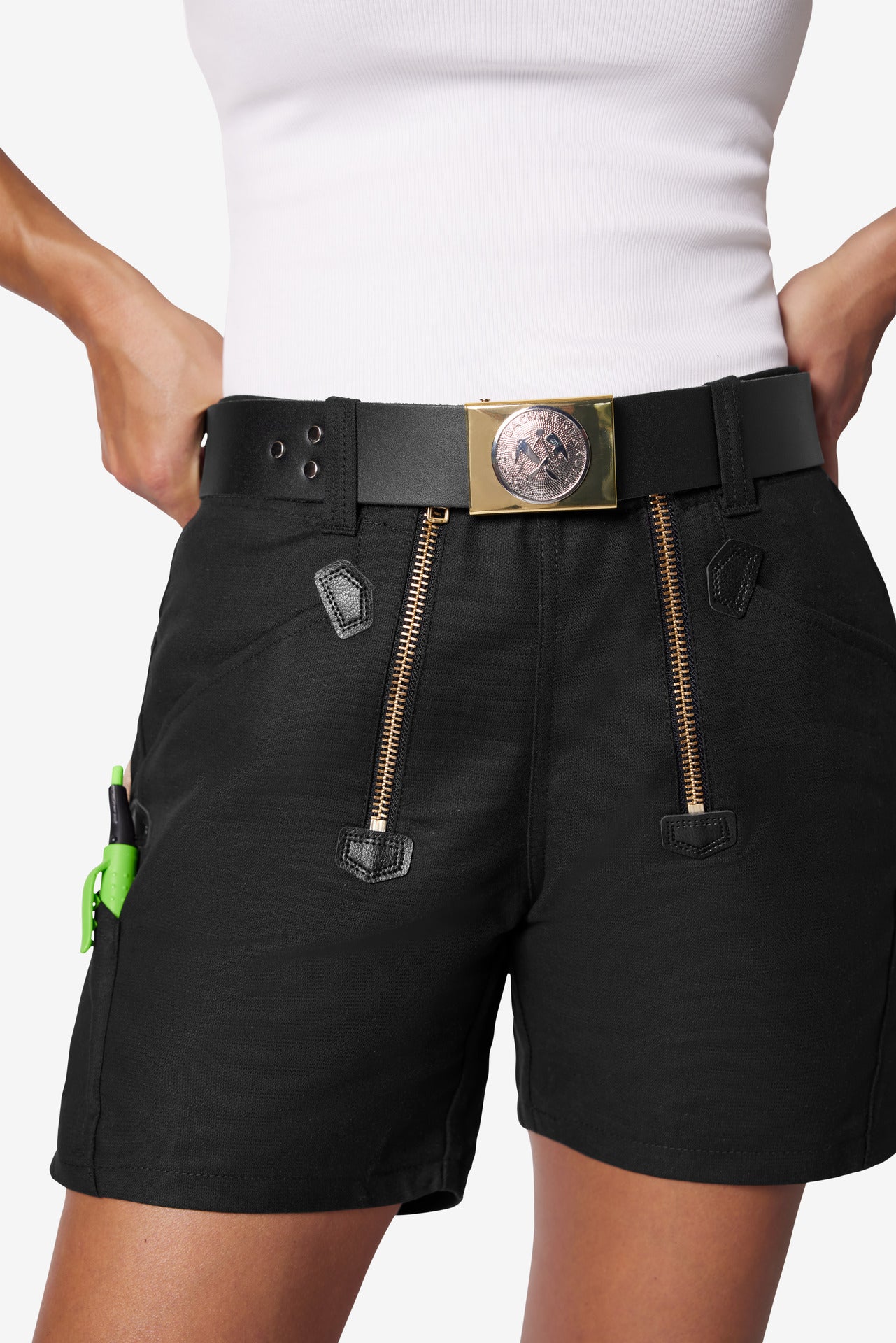 FHB Jo Zunftshorts kurz Rips-Moleskin 10032 + gratis FHB Karabinerhaken Gabriel