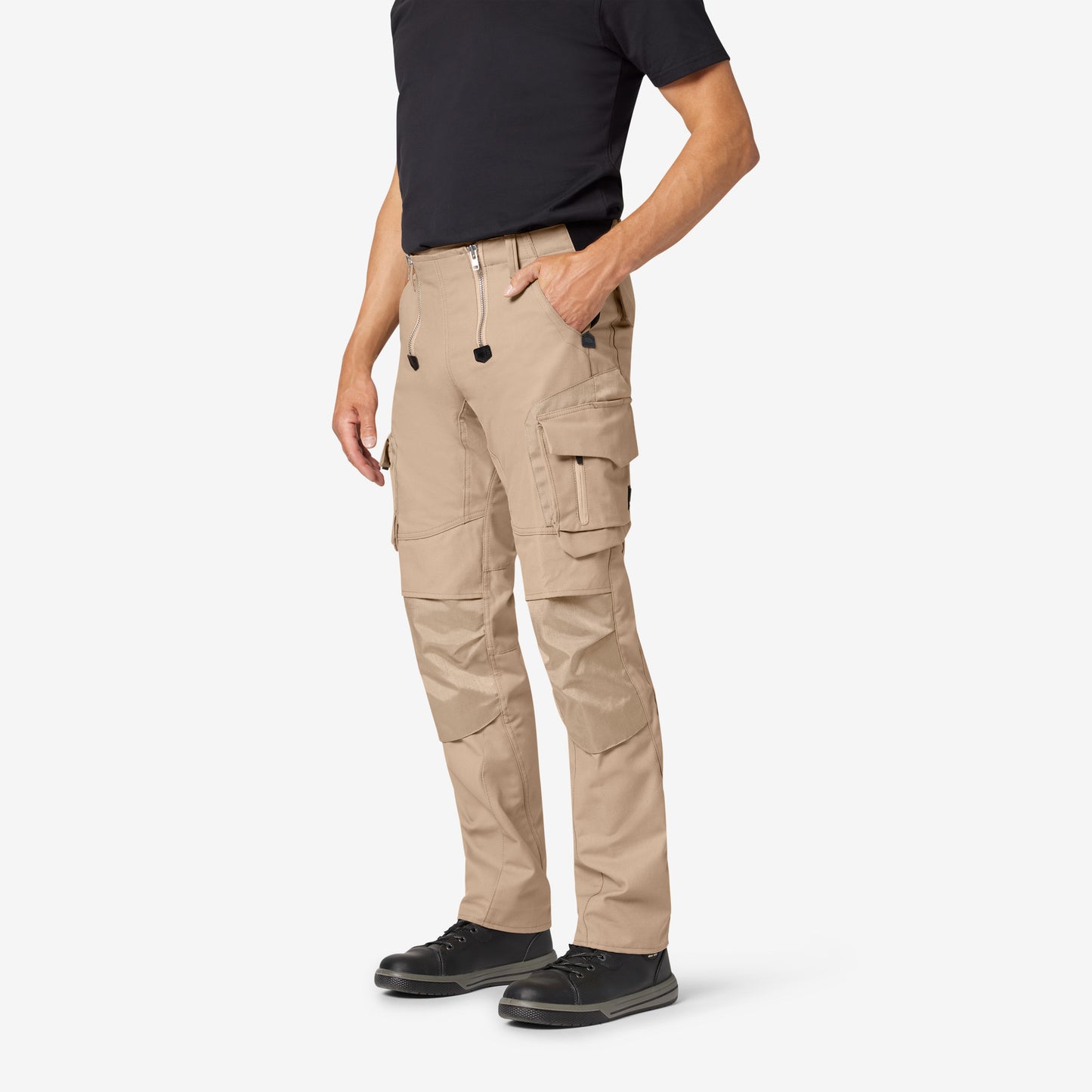 FHB Sebastian Zunfthose Canvas und Cordura Beige 11011 + gratis Trockenmarkierer
