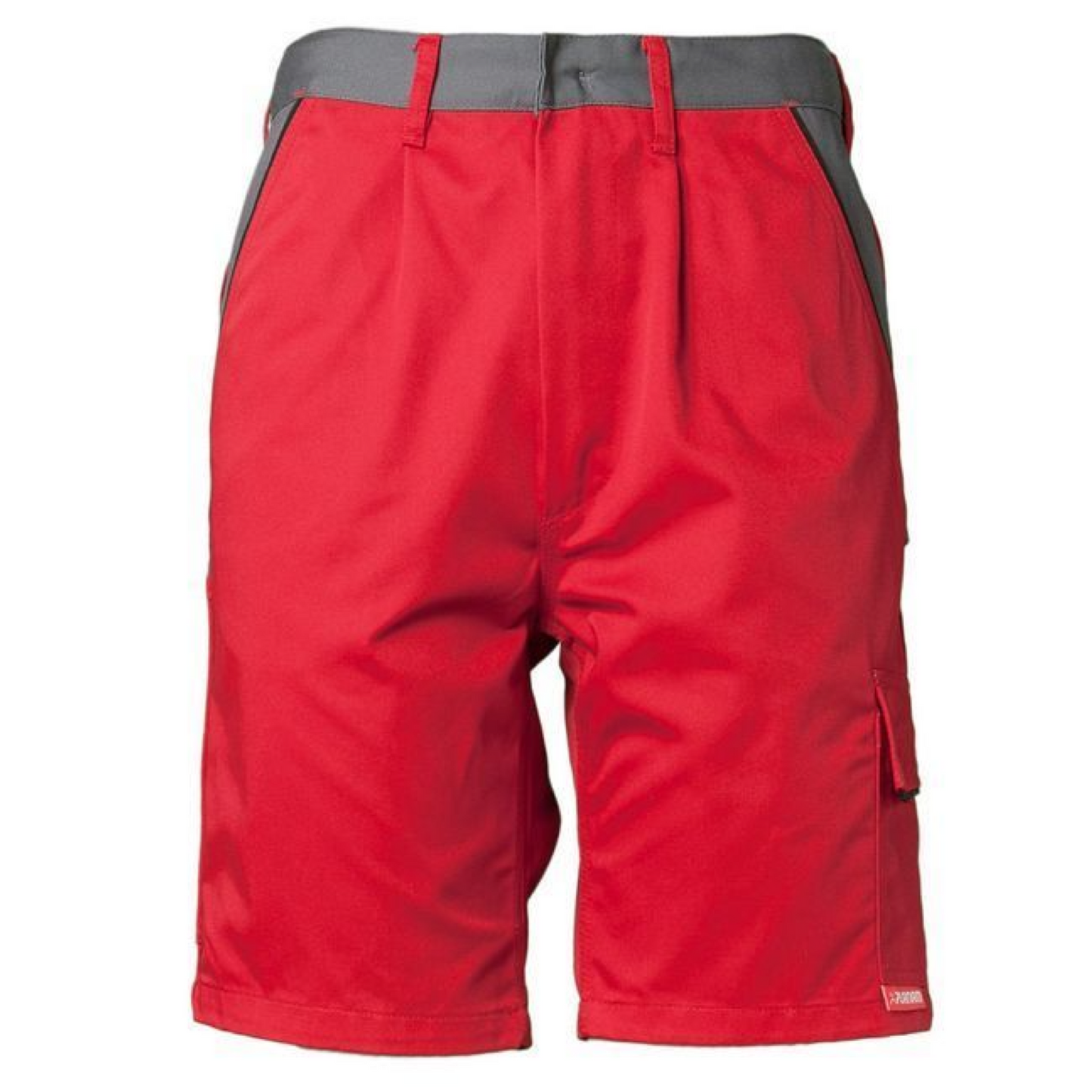 Planam Highline Herren Shorts rot/schiefer/schwarz 2376