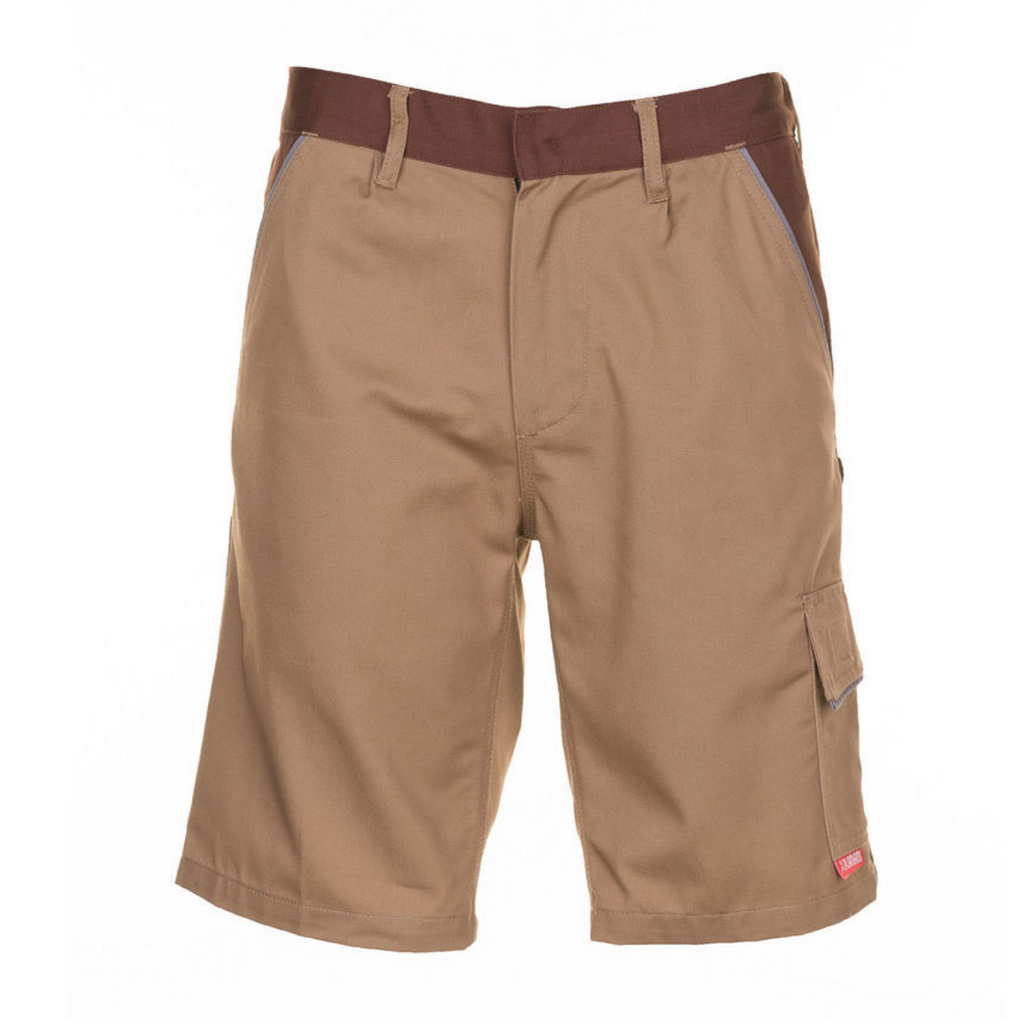 Planam Highline Herren Shorts khaki/braun/zink 2374