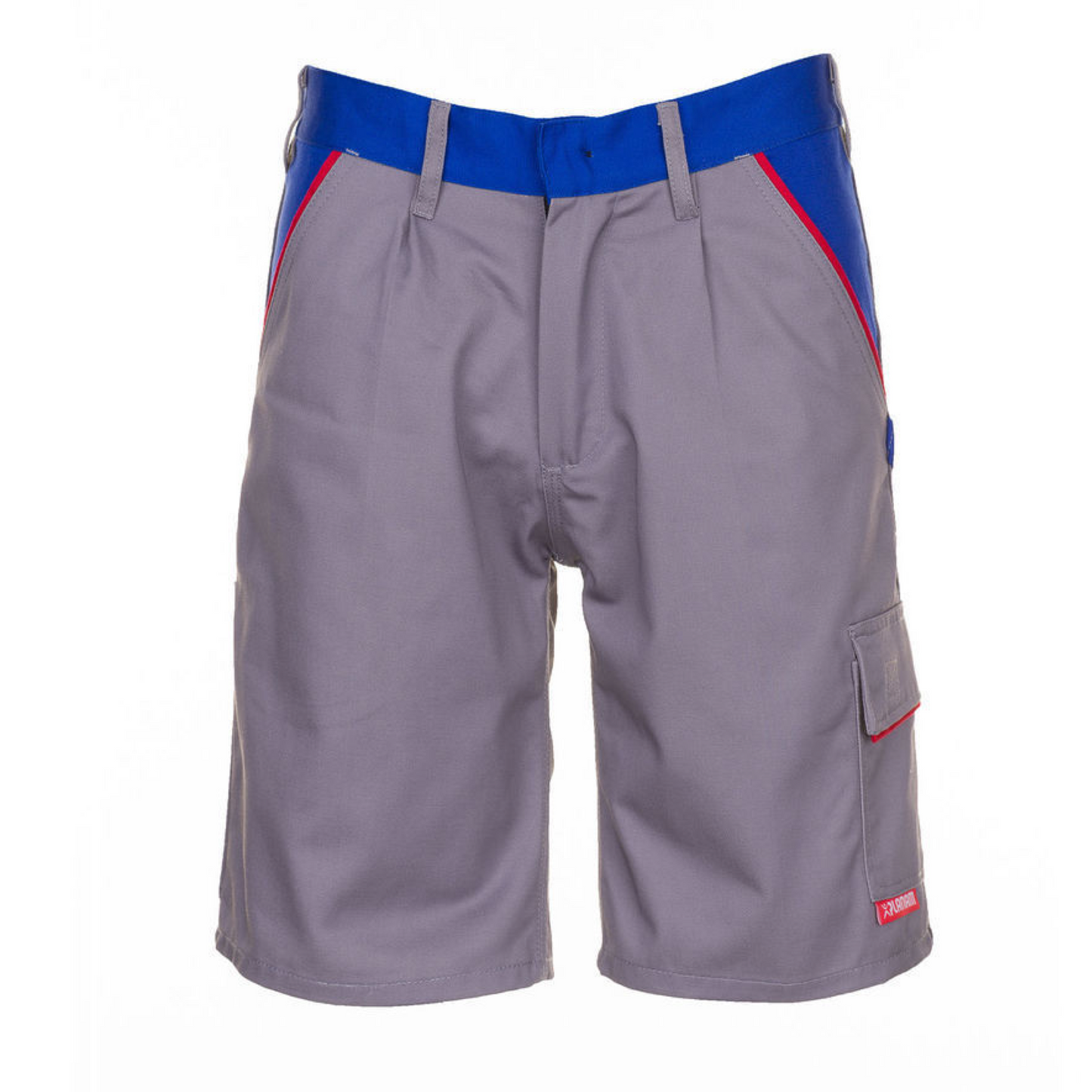 Planam Highline Herren Shorts zink/kornblau/rot 2373