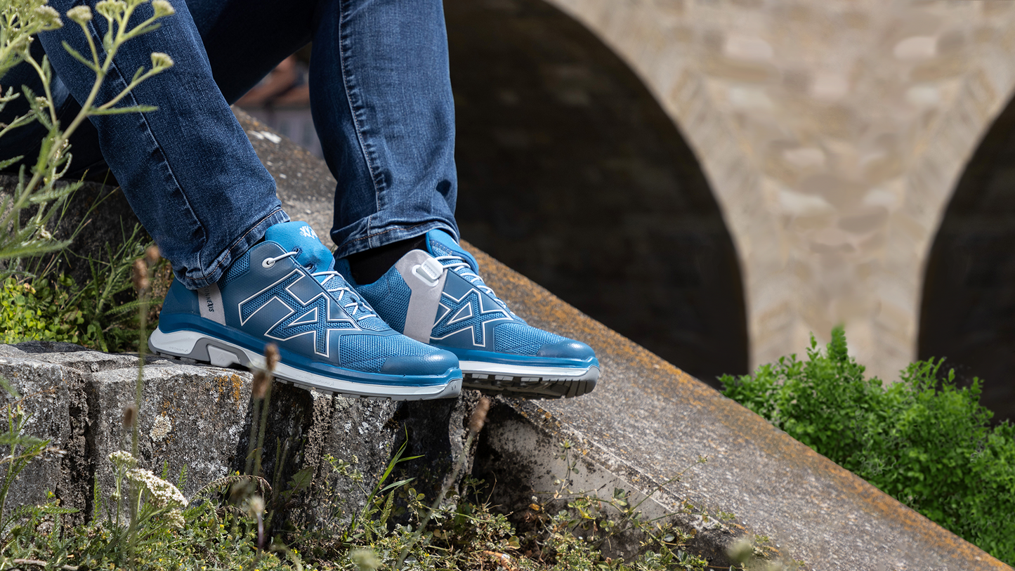 Haix Connexis Air Low Blue-Silver 360014