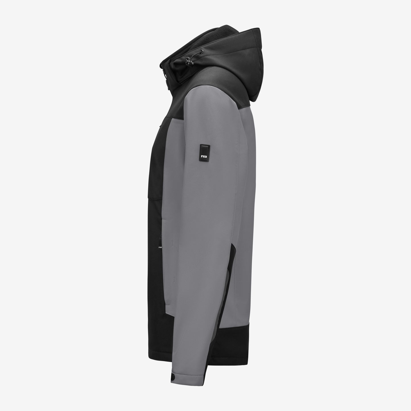 FHB Julia Damen Softshelljacke Grau/Schwarz 79120