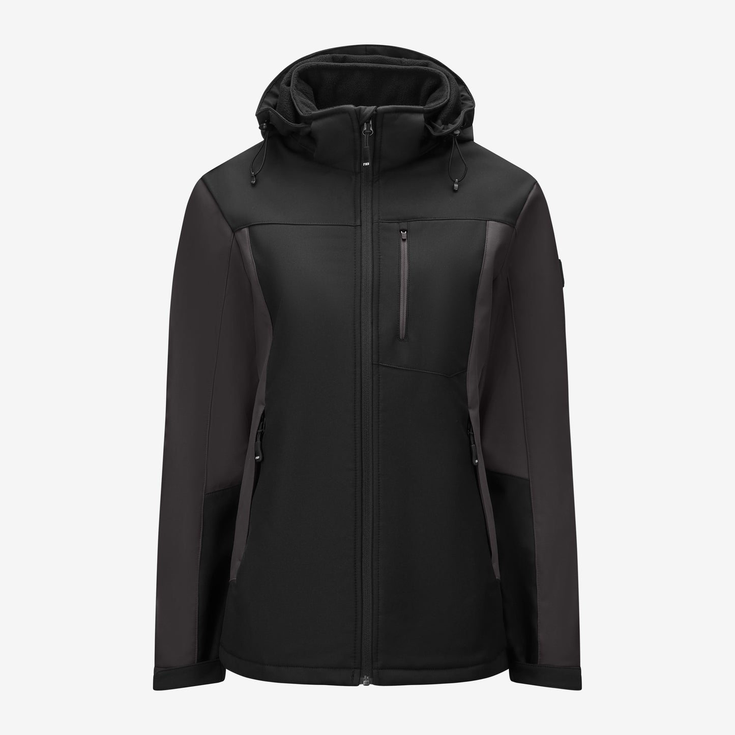 FHB Julia Damen Softshelljacke Anthrazit/Schwarz 79120