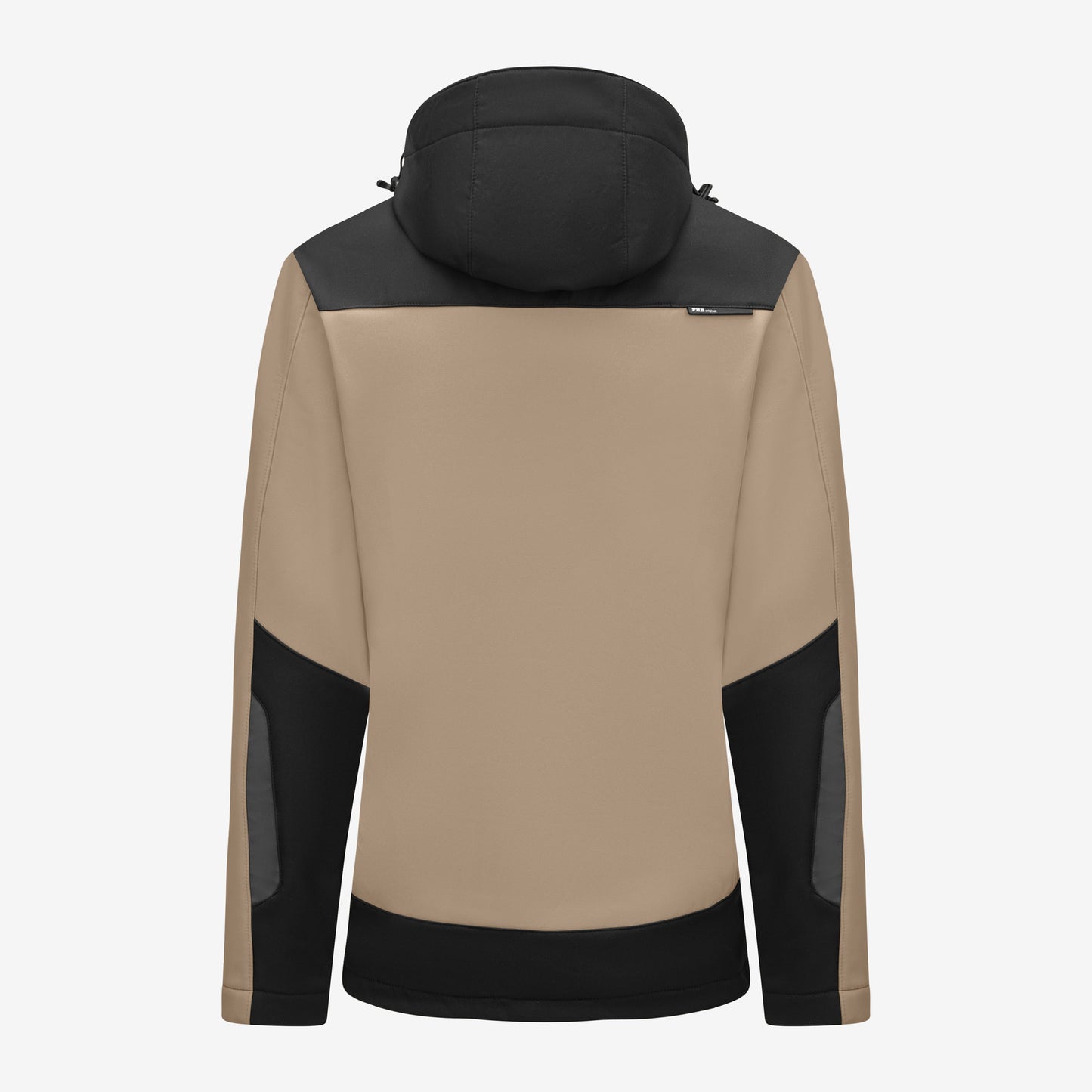 FHB Julia Damen Softshelljacke Beige/Schwarz 79120