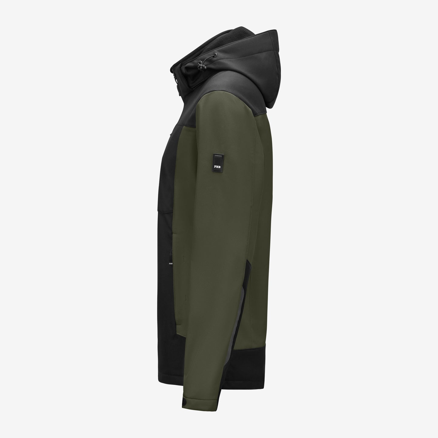 FHB Julia Damen Softshelljacke Oliv/Schwarz 79120