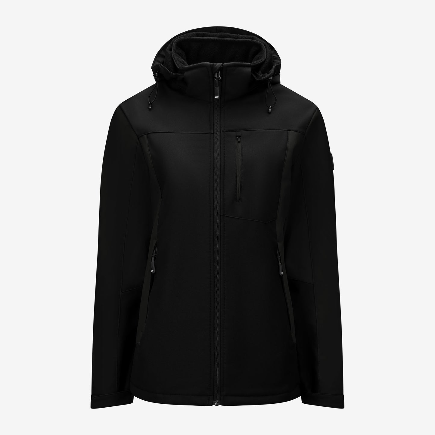 FHB Julia Damen Softshelljacke Schwarz 79120