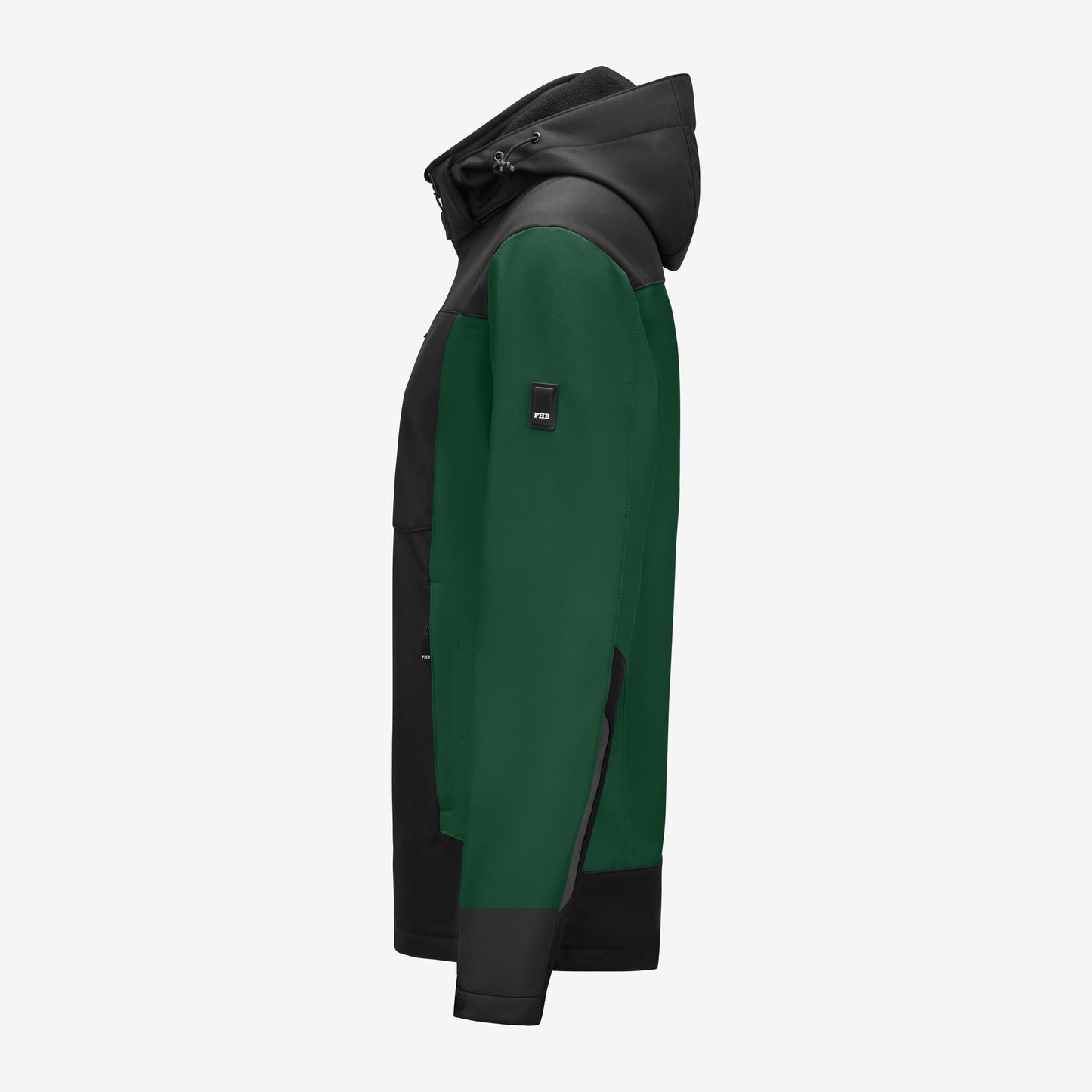 FHB Julia Damen Softshelljacke Grün/Schwarz 79120