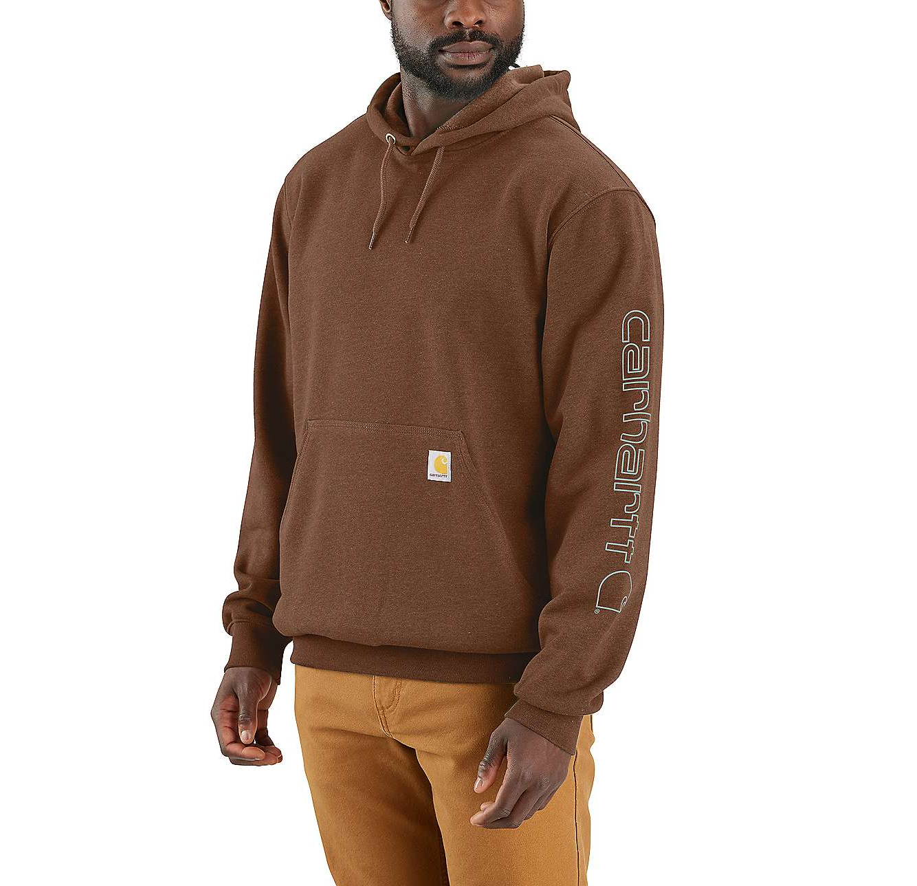 Carhartt Hoodie Herren Logo Sleeve Graphic Sweatshirt K288