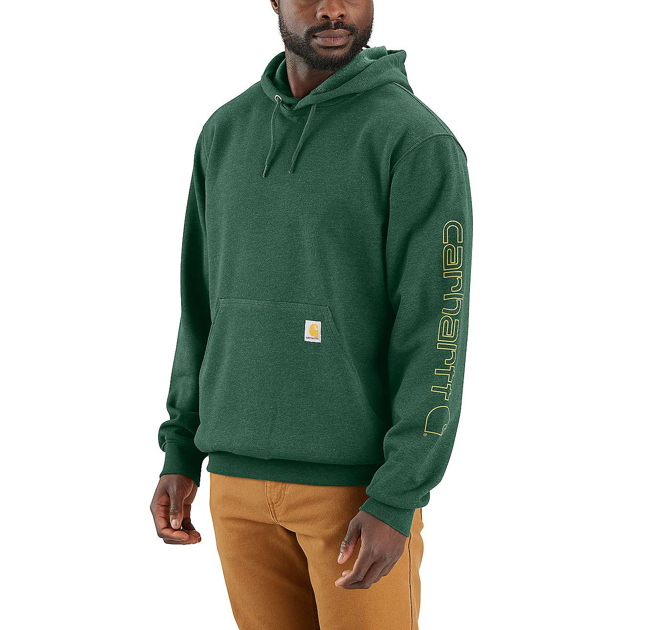 Carhartt Hoodie Herren Logo Sleeve Graphic Sweatshirt K288